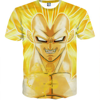 Tee shirt Dragon Ball Vegeta super saiyan 3