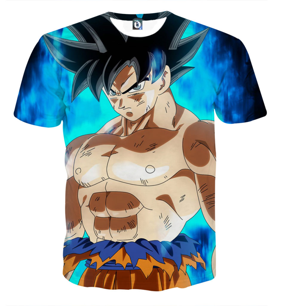 Tee shirt Dragon Ball San Goku concentration