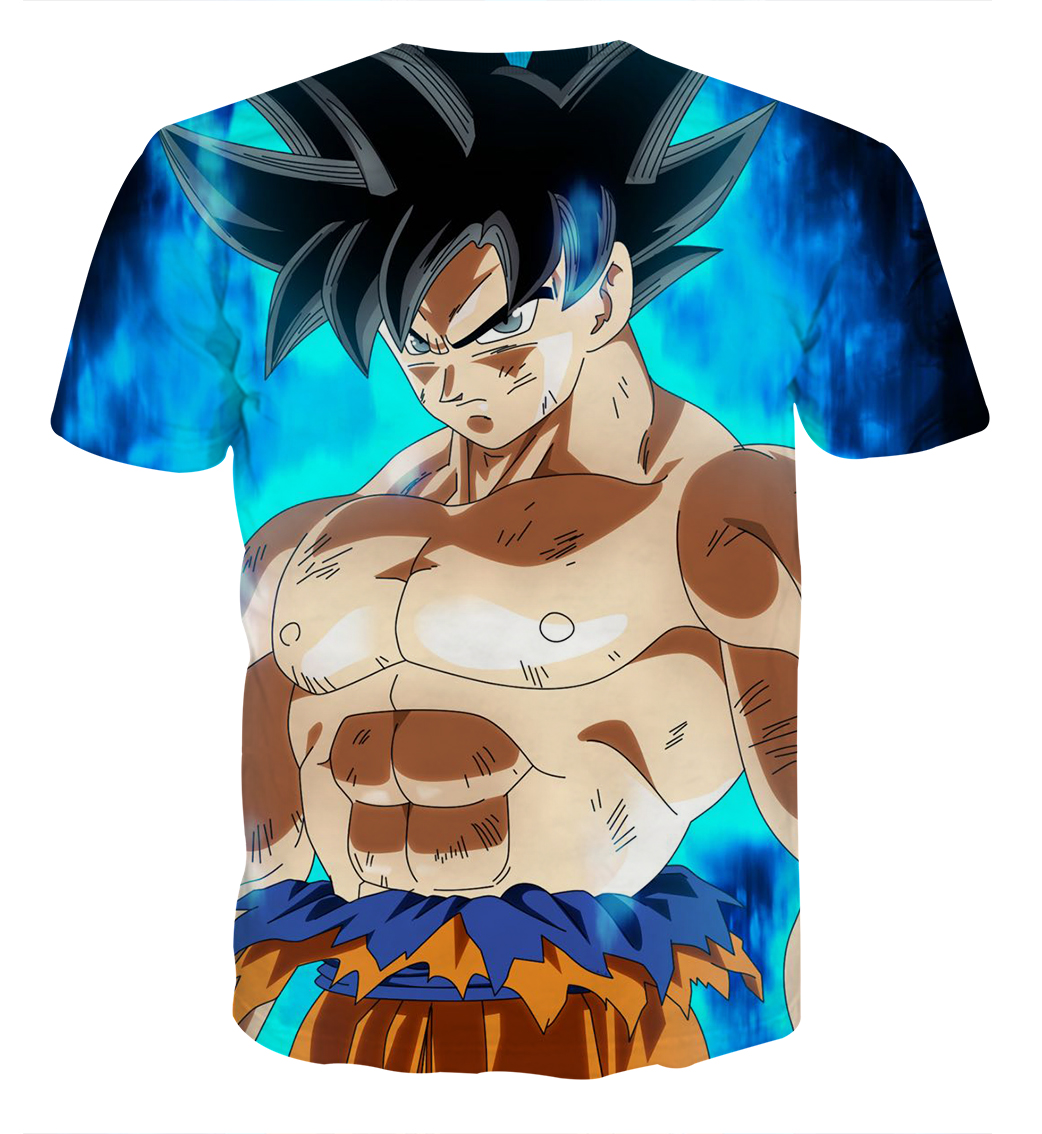 Tee shirt Dragon Ball San Goku concentration dos