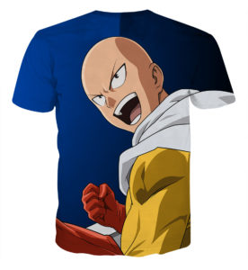 Tee shirt One Punch Man Nouvelle mission dos
