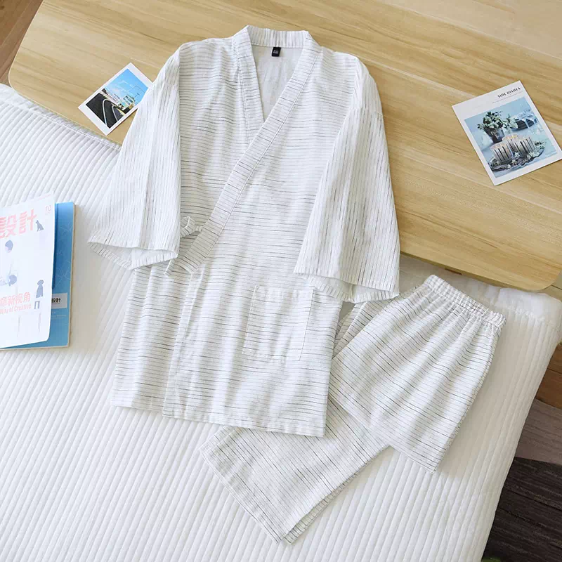 yukata pyjama Blanc